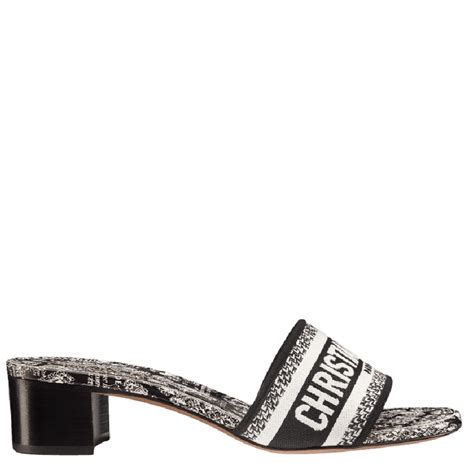 dior dway heeled slide